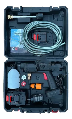 Hidrolavadora Portátil con 2 baterias